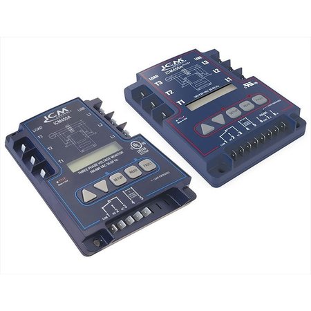 Icm Controls 3 Phase Programmable Line Voltage Monitor ICM450A